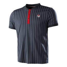 Vêtements De Tennis Fila T-Shirt Stripes Button